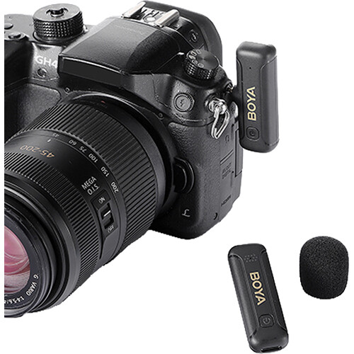 BOYA BY-WM3T2-M1 Mini Wireless Microphone System za kamere i smartfone (2.4 GHz) - 3